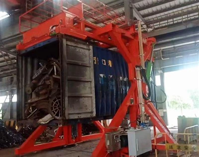 180 -Grad -Behälter bis zum Laden und Entladen von Industrieunternehmen