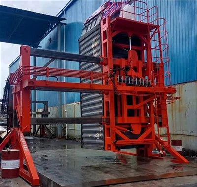 Doppelkipp-Containerkipper